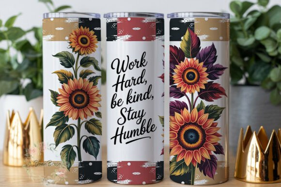 Autumn Sunflower Motivational Tumbler Review