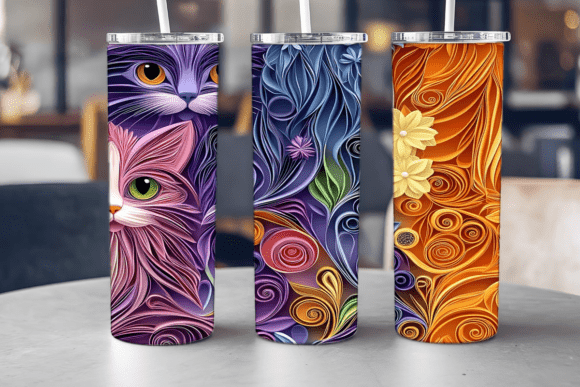 Cute Cat Crowd Tumbler Review