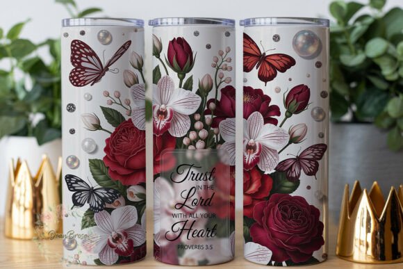 Divine Floral Grace Tumbler Wrap Review