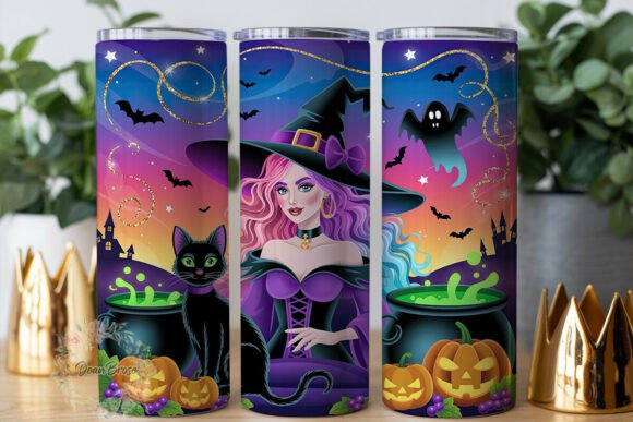 Enchanting Witch Halloween 20oz Tumbler Review