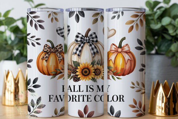 Fall Favorite Pumpkins 20oz Tumbler Wrap