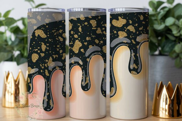 Glam Glitter Drip 20oz Tumbler Wrap Review