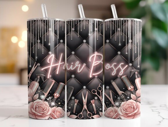 Hair Boss 20oz Tumbler Wrap Sublimation Review