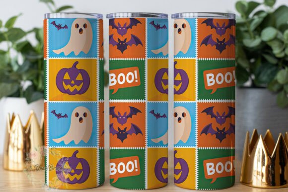 Halloween Grid Fun Tumbler Wrap Review