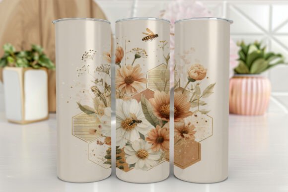 Honey Bee Themed Stainless Steel Tumbler Design Review