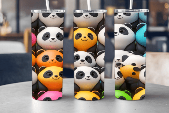 Joyful Panda Faces Tumbler Review