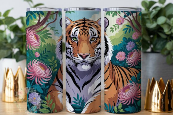 Jungle Tiger Bloom Review for Real Embroidery