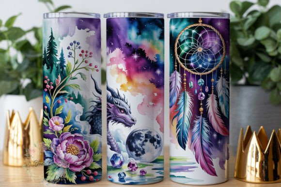 Mystical Dragon Galaxy Tumbler Wrap Review