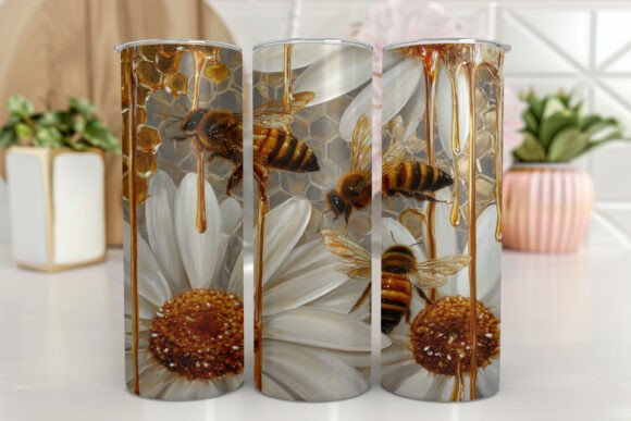 Sunflower Bee Tumbler Wrap Floral Review