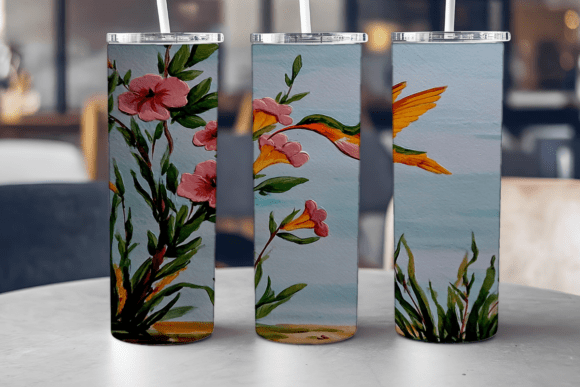 Watercolor Hummingbird Tumbler: A Designer's Real-World Review