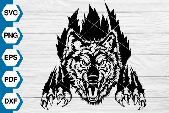 Wolf Claws Scratch SVG, Wolf SVG EP700 Review